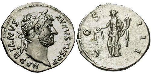1 Denarius 羅馬帝國 銀 哈德良
