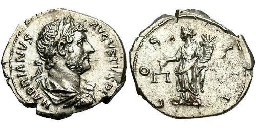 1 Denarius 羅馬帝國 銀 哈德良