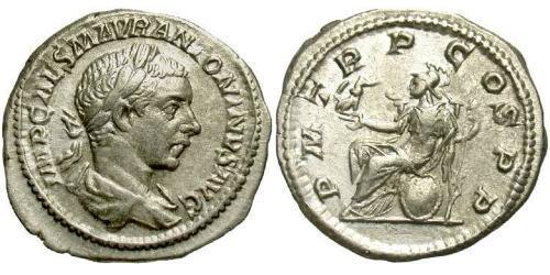 1 Denarius 羅馬帝國 銀 埃拉伽巴路斯