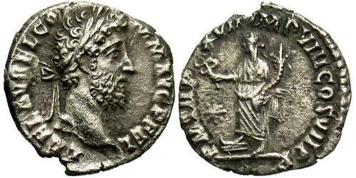 1 Denarius 羅馬帝國 銀 康茂德