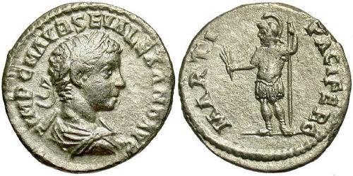 1 Denarius 羅馬帝國 銀 亚历山大·塞维鲁 (208-235)