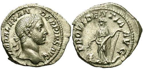 1 Denarius 羅馬帝國 銀 亚历山大·塞维鲁 (208-235)