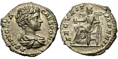 1 Denarius 羅馬帝國 銀 塞普提米乌斯·盖塔