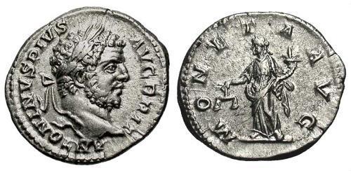 1 Denarius 羅馬帝國 銀 Caracalla (188-217)