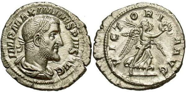 1 Denarius 羅馬帝國 銀 Maximinus I Thrax (173-238)