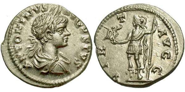 1 Denarius 羅馬帝國 銀 Caracalla (188-217)