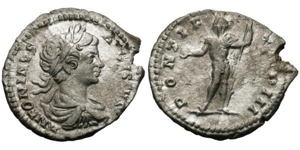 1 Denarius 羅馬帝國 銀 Caracalla (188-217)