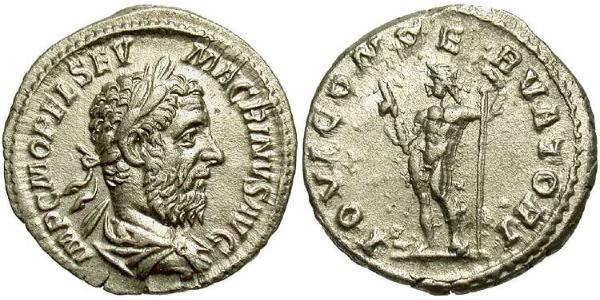 1 Denarius 羅馬帝國 銀 马克里努斯