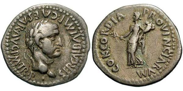 1 Denarius 羅馬帝國 銀 Galba (3BC-69AD)