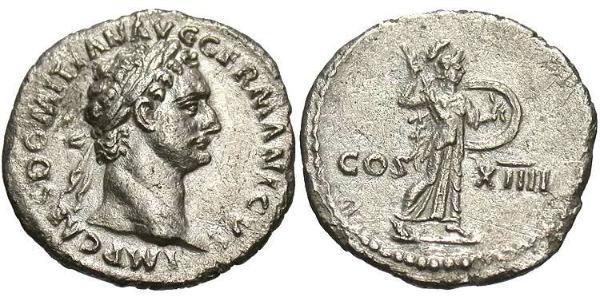 1 Denarius 羅馬帝國 銀 Domitian  (51-96)