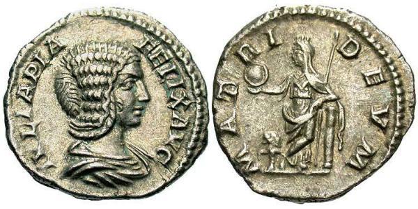 1 Denarius 羅馬帝國 銀 尤利亞·多姆娜