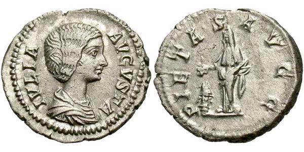 1 Denarius 羅馬帝國 銀 尤利亞·多姆娜
