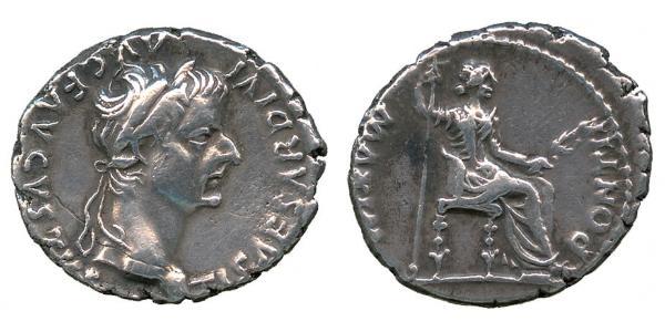 1 Denarius 羅馬帝國 銀 Tiberius Claudius Nero (42 BC-37)