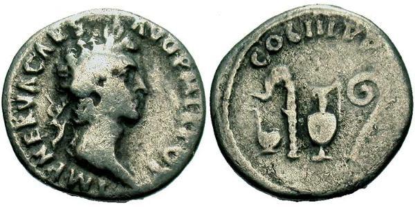 1 Denarius 羅馬帝國 銀 Nerva (30- 98)
