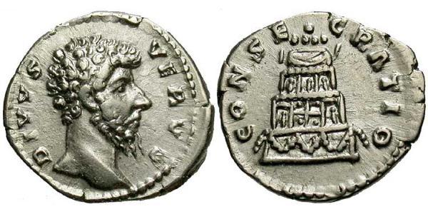 1 Denarius 羅馬帝國 銀 維魯斯