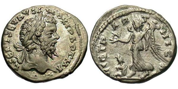 1 Denarius 羅馬帝國 銀 Septimius Severus (145- 211)