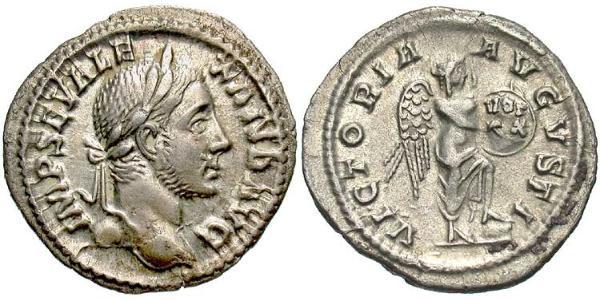 1 Denarius 羅馬帝國 銀 亚历山大·塞维鲁 (208-235)