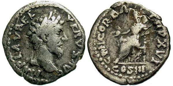1 Denarius 羅馬帝國 銀 維魯斯