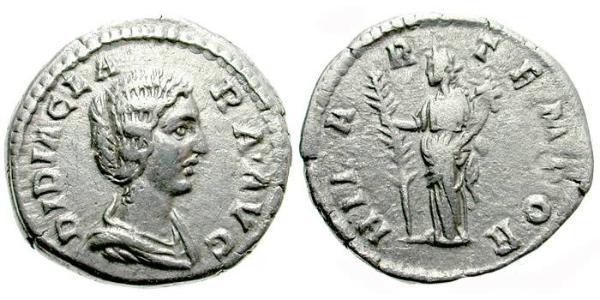 1 Denarius 羅馬帝國 銀 Didia Clara (153-193)