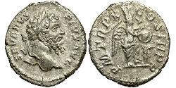 1 Denier Empire romain (27BC-395) Argent Septime Sévère (145- 211)