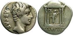 1 Denier Empire romain (27BC-395) Argent Augusto (63BC- 14) 