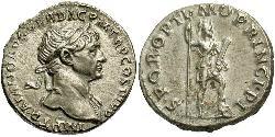 1 Denier Empire romain (27BC-395) Argent Trajan (53-117)