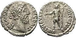 1 Denier Empire romain (27BC-395) Argent Commode (161-192)