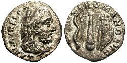 1 Denier Empire romain (27BC-395) Argent Commode (161-192)