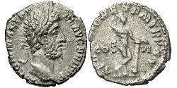 1 Denier Empire romain (27BC-395) Argent Commode (161-192)