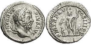 1 Denier Empire romain (27BC-395) Argent Septime Sévère (145- 211)