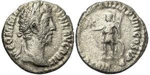 1 Denier Empire romain (27BC-395) Argent Commode (161-192)