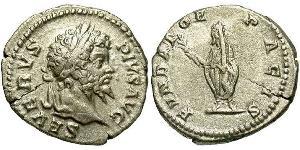 1 Denier Empire romain (27BC-395) Argent Septime Sévère (145- 211)