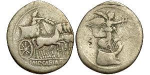 1 Denier Empire romain (27BC-395) Argent Augusto (63BC- 14) 