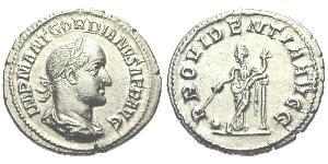 1 Denier Empire romain (27BC-395) Argent Gordian II (192-238)