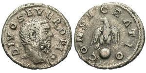 1 Denier Empire romain (27BC-395) Argent Septime Sévère (145- 211)