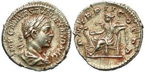 1 Denier Empire romain (27BC-395) Argent Severus Alexander (208-235)
