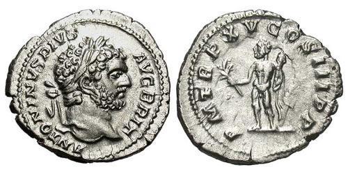 1 Denier Empire romain (27BC-395) Argent Caracalla (188-217)
