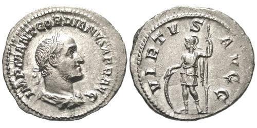 1 Denier Empire romain (27BC-395) Argent Gordian II (192-238)