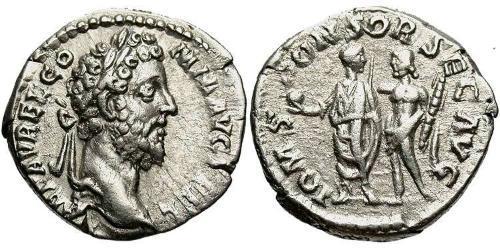 1 Denier Empire romain (27BC-395) Argent Commode (161-192)