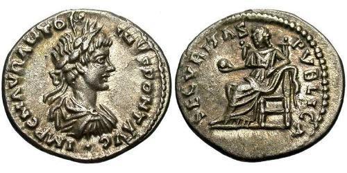 1 Denier Empire romain (27BC-395) Argent Caracalla (188-217)