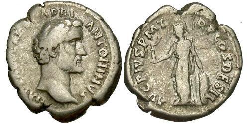 1 Denier Empire romain (27BC-395) Argent Antonin le Pieux  (86-161)