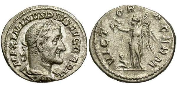 1 Denier Empire romain (27BC-395) Argent Maximin I (173-238)