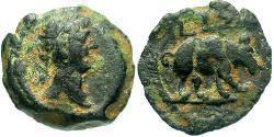 1 Dichalkon Imperio romano (27BC-395) Bronce Trajano (53-117)