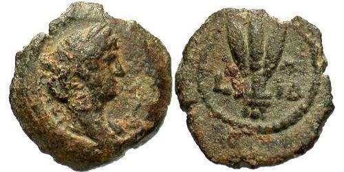 1 Dichalkon Römische Kaiserzeit (27BC-395) Bronze Hadrian  (76 - 138) 