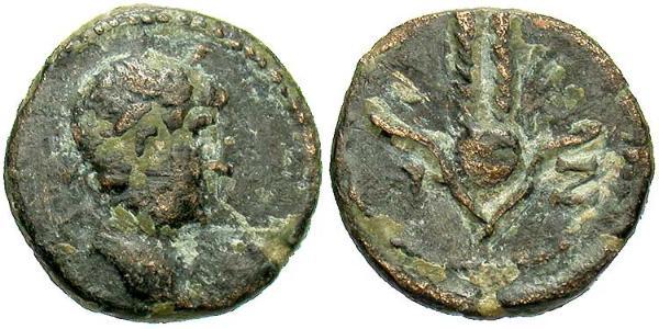 1 Dichalkon Impero romano (27BC-395) Bronzo Adriano (76 - 138) 