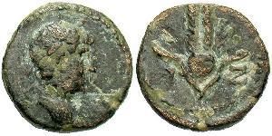 1 Dichalkon Римська імперія (27BC-395) Бронза Адріан (76 - 138) 