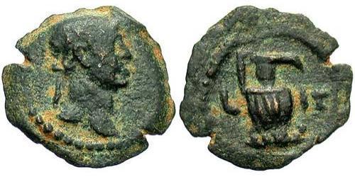 1 Dichalkon 羅馬帝國 青铜 Trajan (53-117)