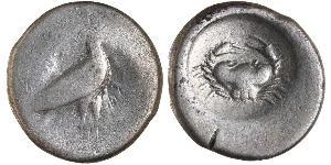 1 Didrachm Grèce antique (1100BC-330) Argent 