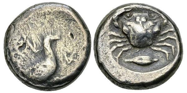 1 Didrachm Grèce antique (1100BC-330) Argent 