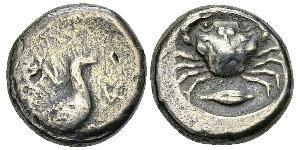 1 Didrachm Grecia antica (1100BC-330) Argento 